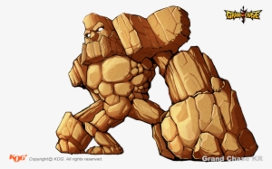 19 Giant Stone Golem - Stone Golem Png