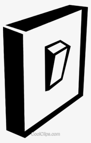 Light Switch Royalty Free Vector Clip Art Illustration - Light Switch Clipart Png