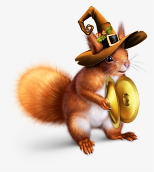 Chez Laly - Squirrel Cymbals Cartoon