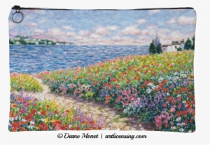 Diane Monet Path To The Beach Pouch - Trademark Art Path To The Beach' Gallery Wrapped Canvas