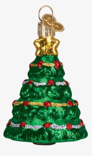 Old World Christmas Mini Tree Glass Ornament - Christmas Ornament