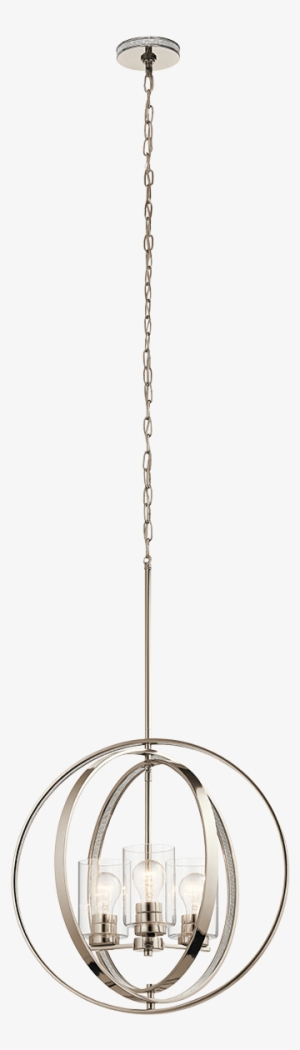 Loading Zoom - Kichler Pendant Light 34835 Angelica 20-in Polished