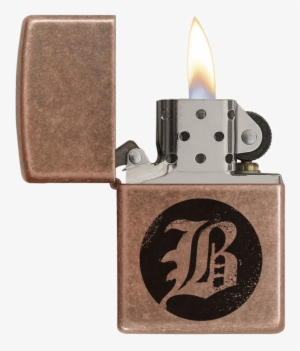 Beartooth Zippo Lighter - Zippo Lighter: Antique Copper - 301fb