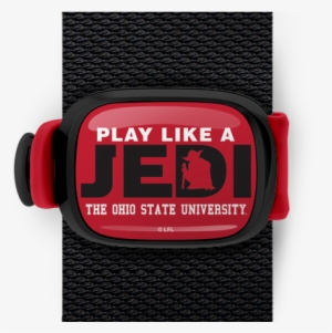 Ohio State Buckeyes Play Like A Jedi Stwrap - Brutus Buckeye