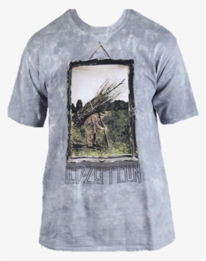 Man With Sticks T-shirt - Led Zeppelin Iv. Edition Mini Lp Cover)