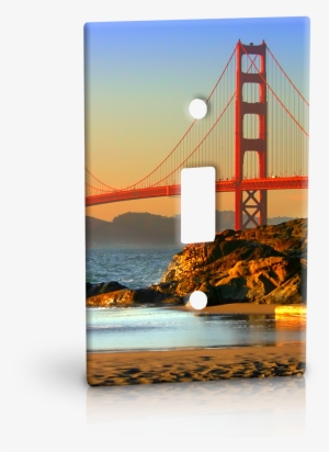 Acrylic Print Light Switch Panels - Golden Gate Bridge