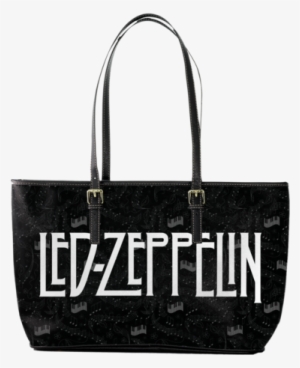 Led Zeppelin Amazing Large Leather Tote - Logo Led Zeppelin Vector