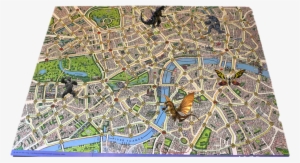 Artwork From The Book - Milton Bradley Scotland Yard - A Compelling Detective