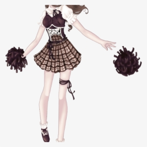 Sccheerleader Cheerleader Anime Animegirl Ghotic Feliri - Picsart Photo Studio