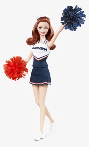 Louisiana Cheer - Auburn University Barbie Doll