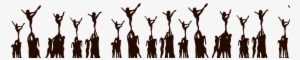Svg Royalty Free Clipart Download Wallpaper Full - Transparent Cheerleader Silhouette Png