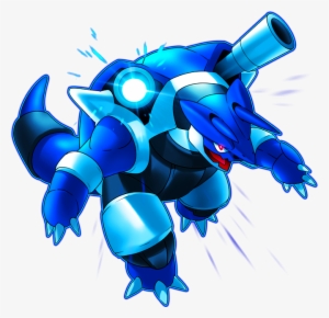 Important Notice Pokemon Shiny-blastoggron Is A Fictional - Pokemon Fusion Blastoise And Aggron