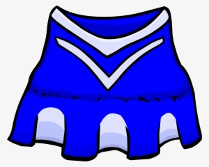 Blue Cheerleader Clothing Icon Id 255 - Club Penguin Cheerleader Outfit