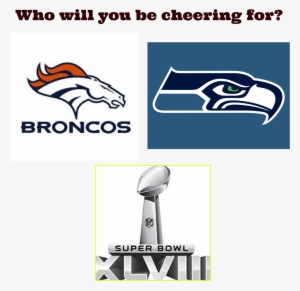 Seahawks Logo Transparent Seahawks Football Logos - Denver Broncos Static Cling Decal