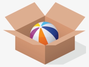Ball In The Box Clipart - Ball In Box Clipart