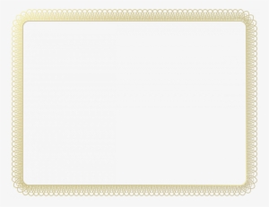 Certificate Borders Png - Platter
