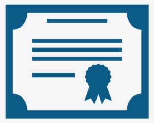 Certificate - Certificate Of Completion Icon