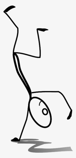 Gymnastics, Handstand, Dance, Dancing, Hip-hop - Great News! Pregnancy Announcement Card