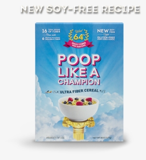 Poop Like A Champion Cereal
