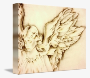 Angel By Paintingwithstars Clip Free Download - Angel Wings Drawing