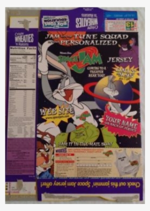 Vintage Wheaties Michael Jordan Space Jam Cereal Box - Space Jam