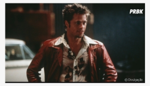 Brad Pitt É O Favorito De Ninguém Menos Que David Fincher, - Mens Leather Jackets In Movies