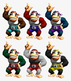 No This Is Not Funky Kong, It Is Merely Dk Stealing - Ssb4 Funky Kong