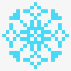 Mist Bloom - Cross Stitch Small Snowflake