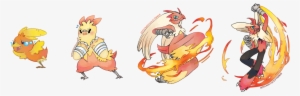 Combusken, Blaziken Y Mega Blaziken - Blaziken