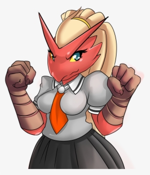 Pokémon Red And Blue Cartoon Mammal Fictional Character - School Girl Pokemon