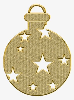 Ornament, Decor, Vector, Gold, Golden, New Year, Toy - New Year's Toys Png