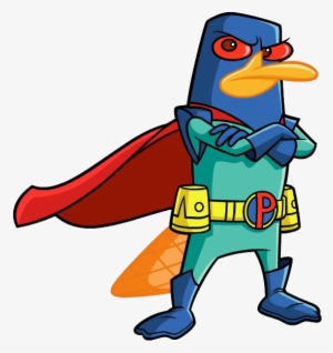 Perry The Platypus Clipart - Phineas And Ferb Super Perry