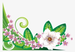 Floral Flowers Border, Floral, Flowers, Border Png