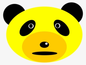 Giant Panda Bear Smiley Computer Drawing - Giant Panda