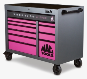 Raise Awareness With Mac Tools New Breast Cancer Awareness - Black And Pink Tool Box