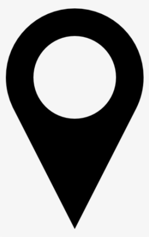 Map Pointer - Map Pin Silhouette