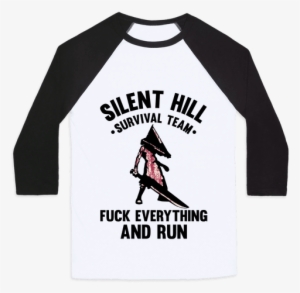 Silent Hill Survival Team F*** Everything And Run Baseball - Mess With Crabo You Get A Stabo Shirt