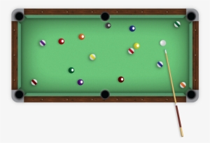 Pool Table Top View Png - Pool Table Top Png