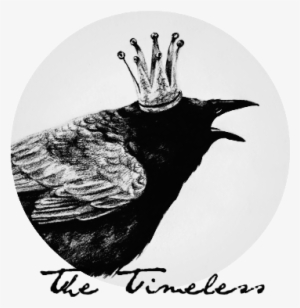 Crow With Crown Bby Annashell-d71y54m - Society6 Raven Throw Blanket - 51" X 60"