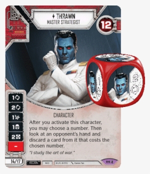 In My First Round I Played Against Thrawnkar, In The - Star Wars Destiny: Empire At War Booster Pack