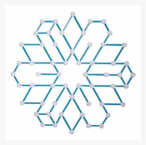 Ice Crystals, 90 Piezas - Crazy Bubbles