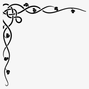 Corner Swirls Simple Corner Swirls Clipart Panda Free - Bordas Para Convite De Casamento