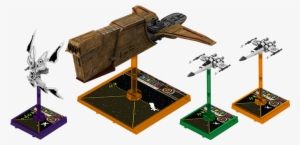 Swx43 48 Houndstooth Wingmen - X Wing Coloured Bases