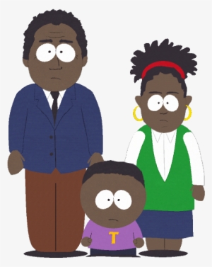 Black-family - South Park Black Family