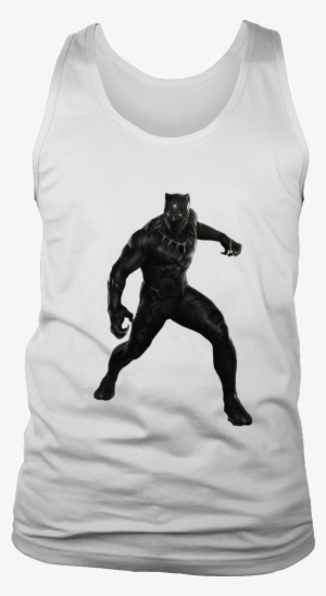 Black Panther Mask Black Shirt - Black Panther Halloween Costume For Adults