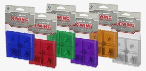 Star Wars X-wing Miniatures Game Colored Bases And - X Wing Colored Bases And Pegs