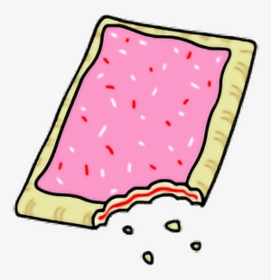 Poptart Cute Strawberry Strawberrypoptart Kawaii Cartoo - Strawberry Pop Tart Cartoon