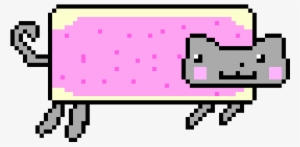 Poptart Cat - Pixel Art Pop Tart Cat