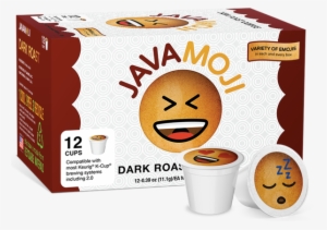 Javamoji, Emoji K-cups, Dark Roast Coffee, 72 Count