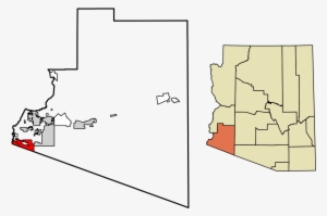 Arizona Outline Transparent - San Luis